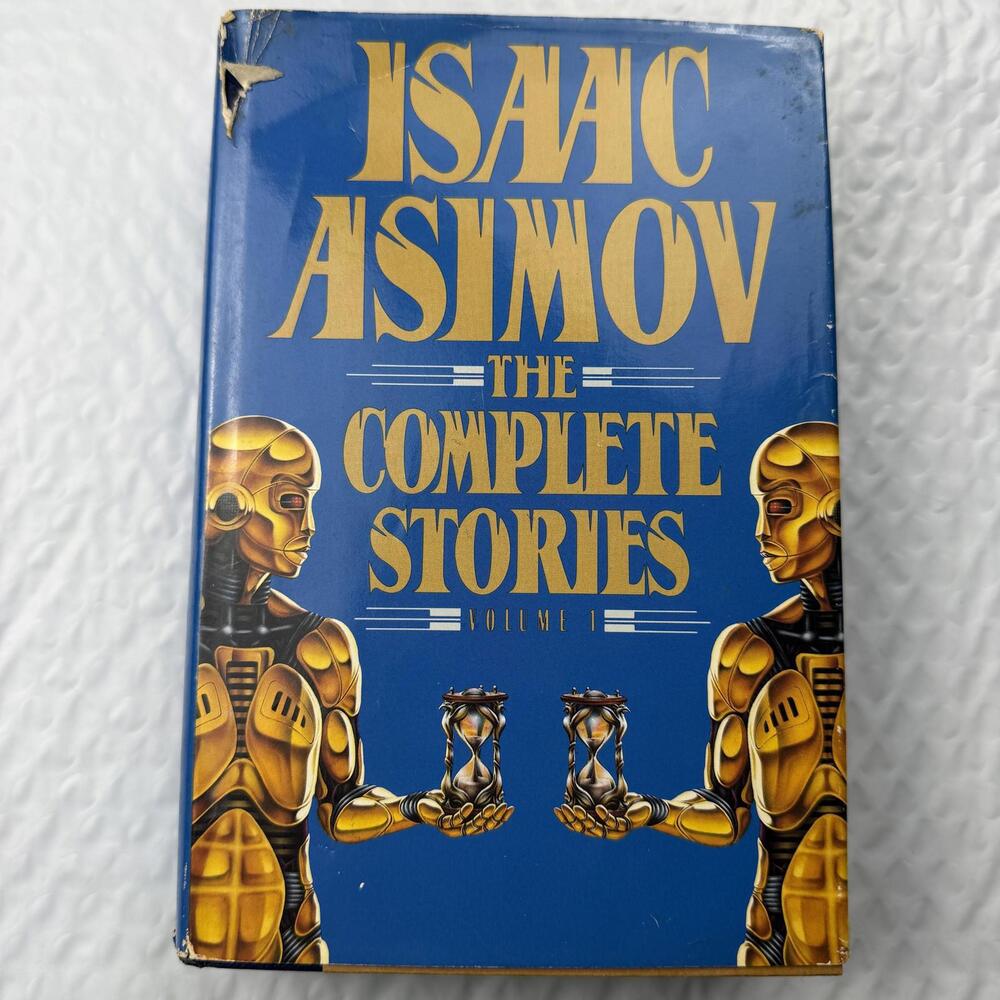 The Complete Stories Volume 1 Book Club Edition 1990 Asimov HC Asimov Short Sci